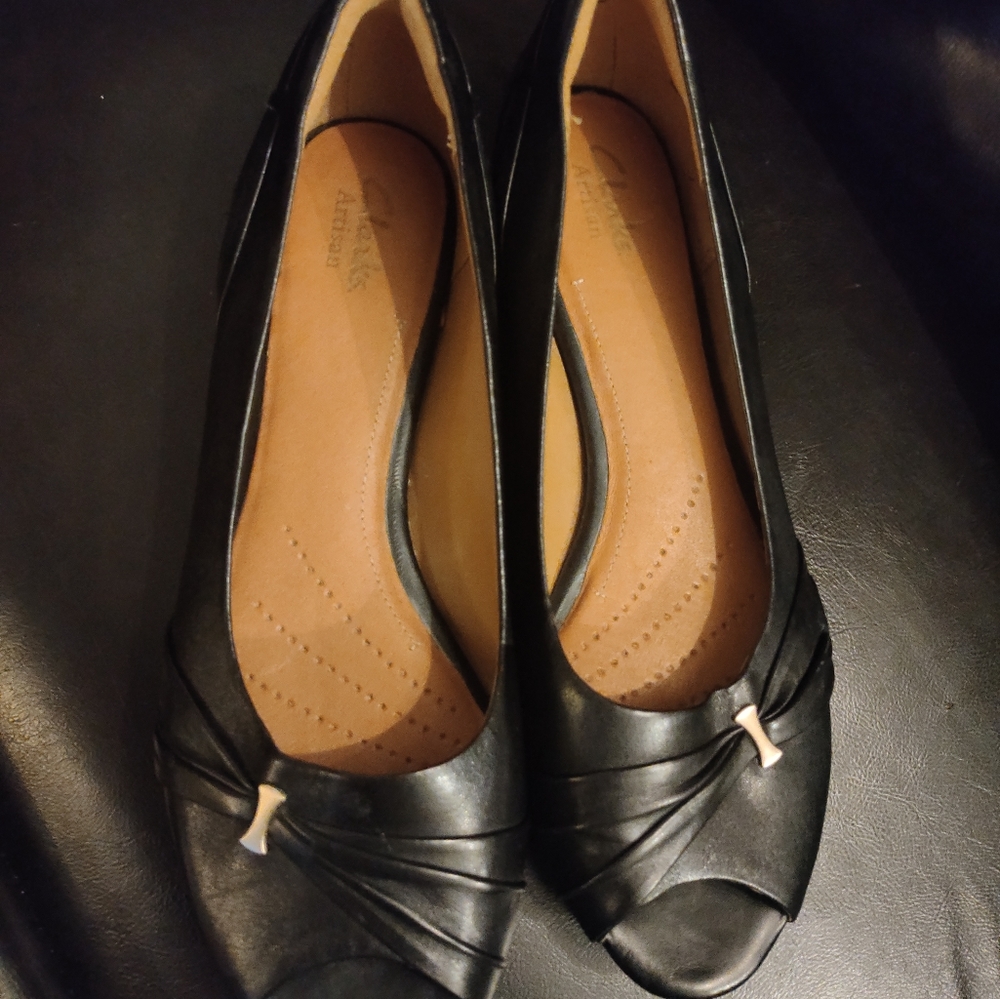 Clarks Open Toe Shoes